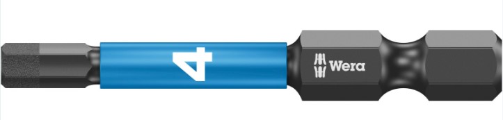 Wera Impact Bit Set 5 Pieces, Hexagon