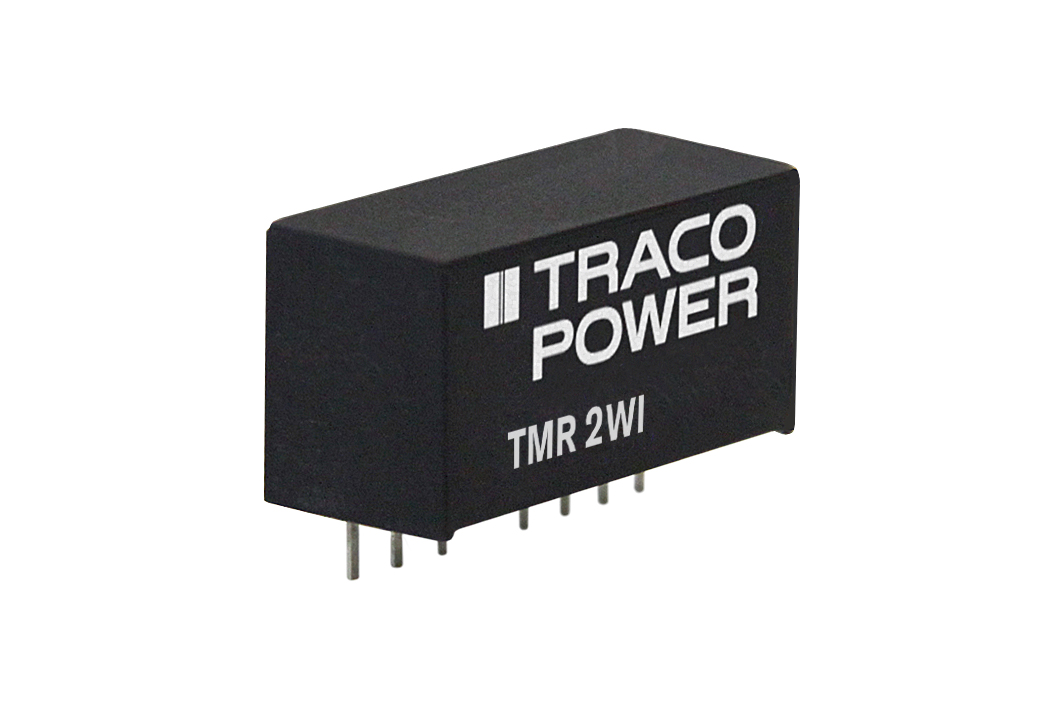 TRACOPOWER TMR 2WI DC-DC Converter, ±5V dc/ ±200mA Output, 18 → 75 V dc Input, 2W, Through Hole, +85°C Max Temp
