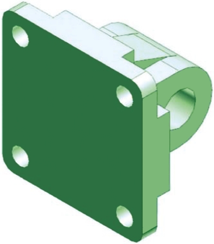 SMC Single Clevis C55-C063, To Fit 63mm Bore Size
