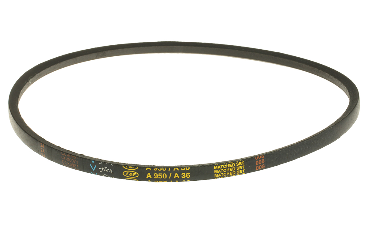 RS PRO Drive Belt, belt section A, 914mm Length