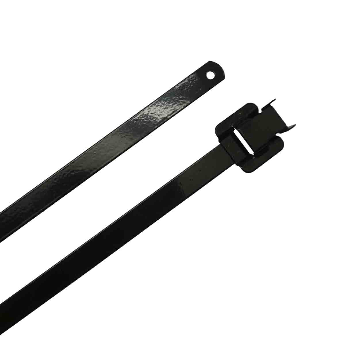RS PRO Cable Tie, Zig Zag, 125mm x 4.6 mm 316 Stainless Steel, Pk-100