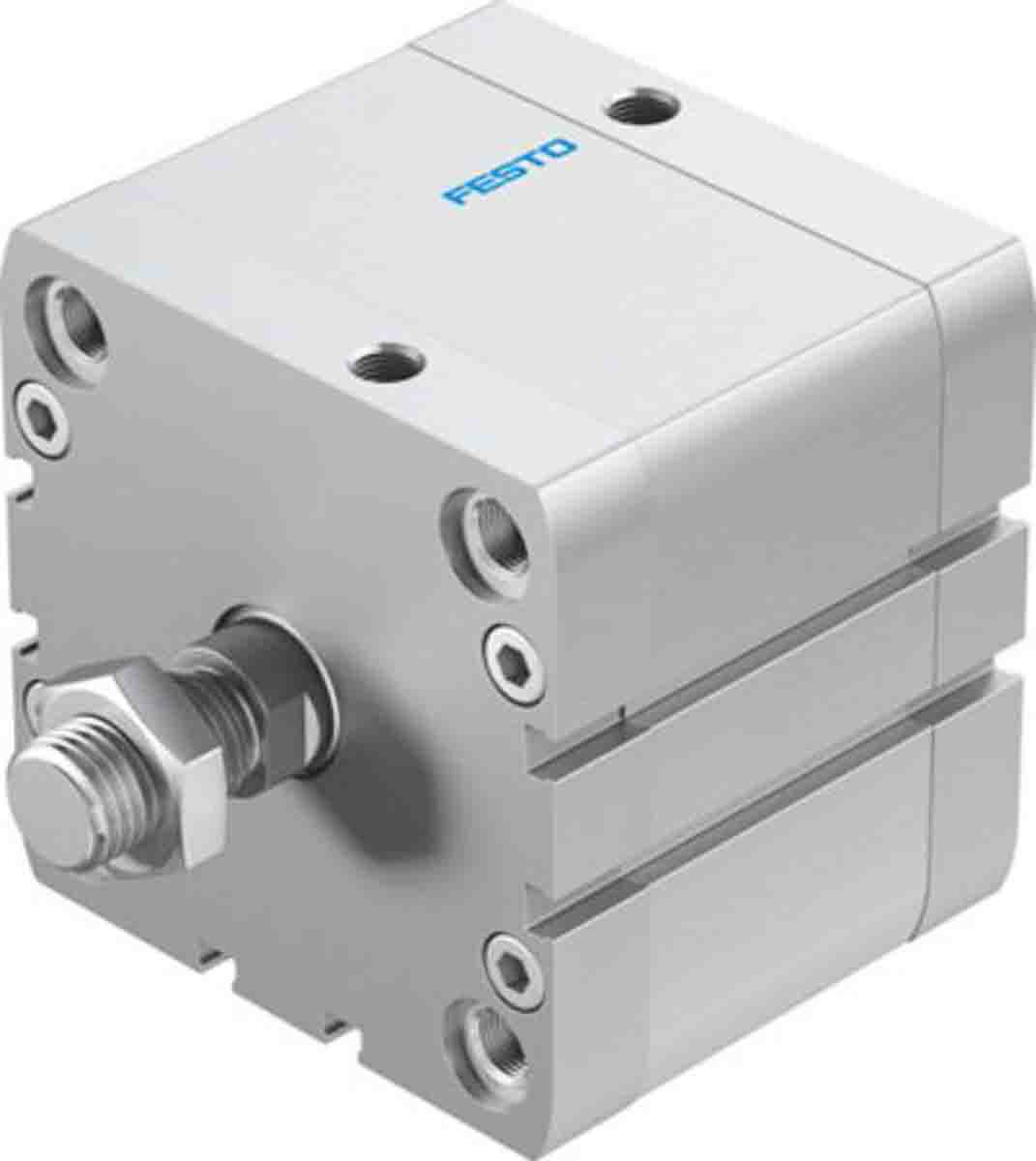 Festo Pneumatic Compact Cylinder - 536357 80 mm Bore, 30 mm ADN Series, Double Acting Acting