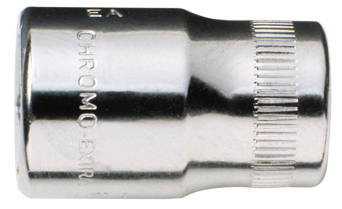 Bahco 1/4 in Drive 7/16in Standard Socket, 6 point, 24.7 mm Overall Length