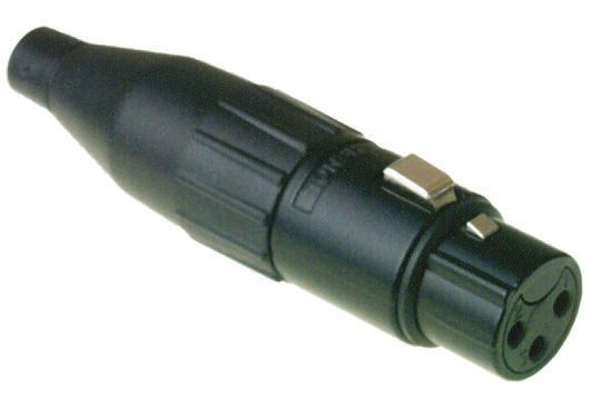 Amphenol Industrial Through Hole XLR Connector, Female, 3 Way, Tin Plating