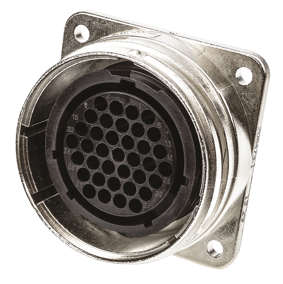 TE Connectivity Circular Connector, 37 Contacts, Panel, Standard Connector, Socket, Female, CMC Series