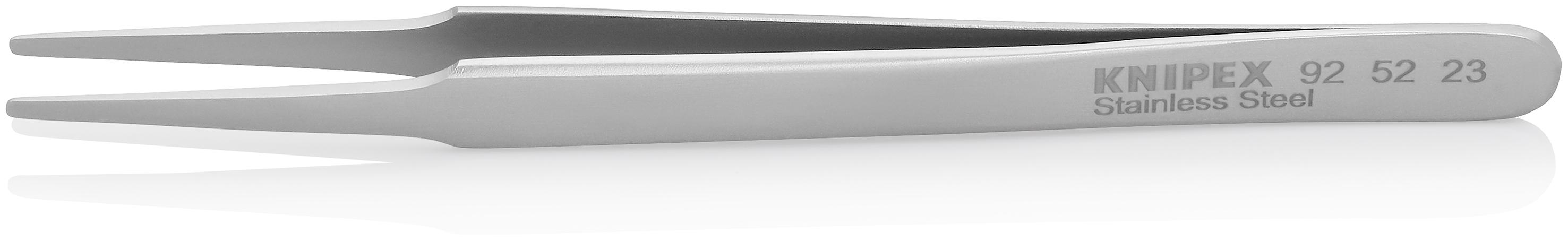 Knipex 120 mm, Stainless Steel, Smooth, Tweezer