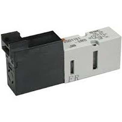 SMC 4/2 Pneumatic Solenoid Valve - Solenoid M5 VQD1000 Series