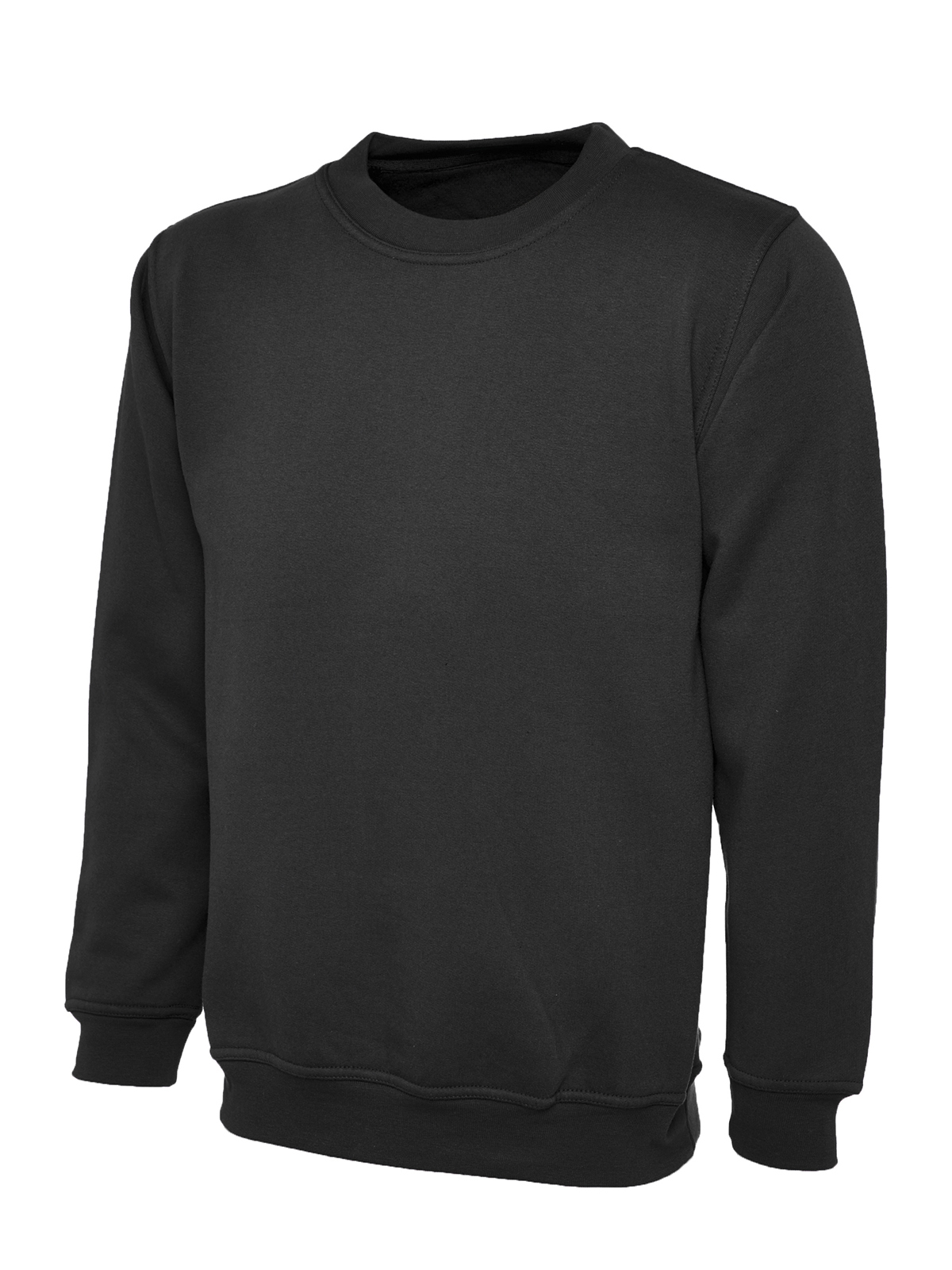RS PRO Black 50% Cotton, 50% Polyester Work Sweatshirt 4XL