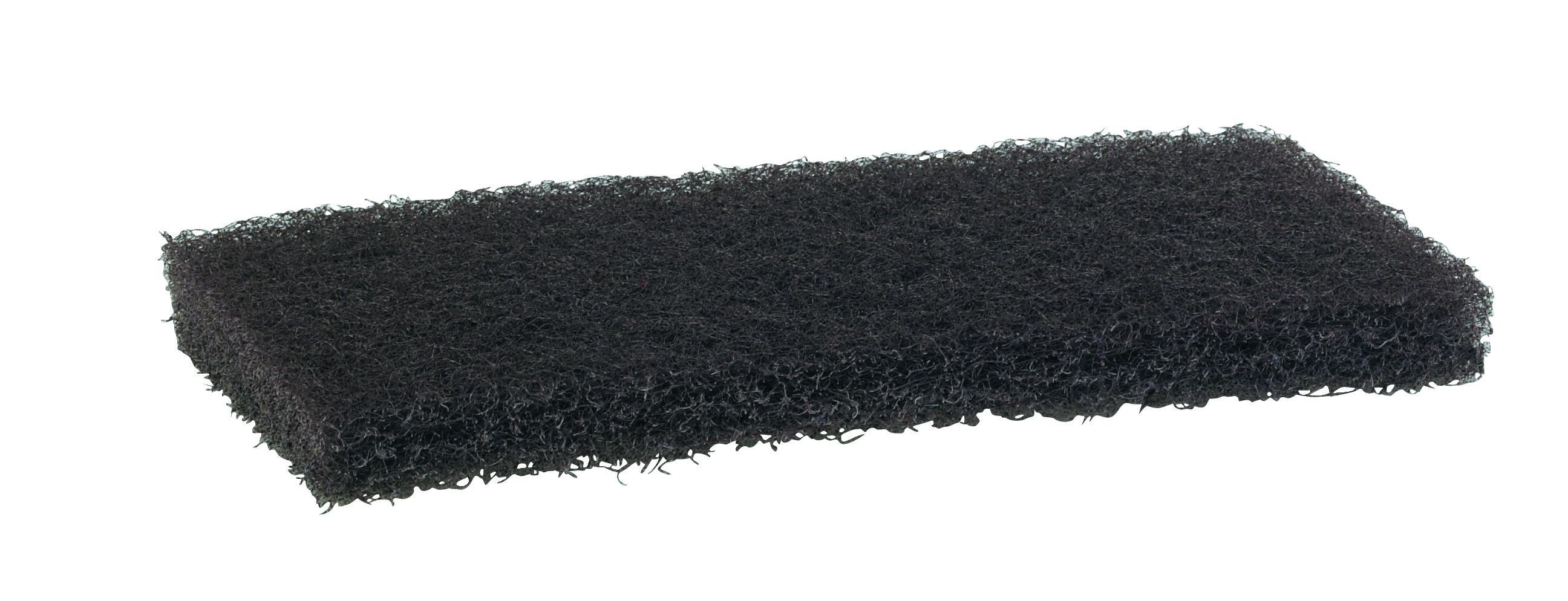 Vikan Black Scouring Pad 245mm x 123mm x 20mm