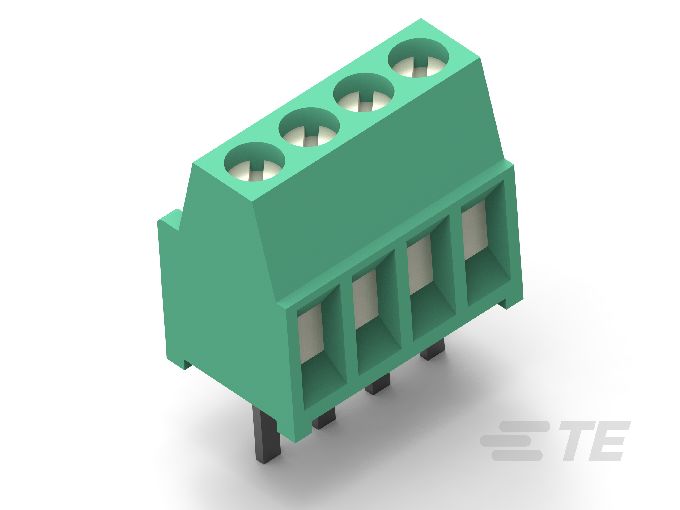 TE Connectivity PCB Terminal Block, 7-Contact, 2.54mm Pitch, Board Mount, 1-Row