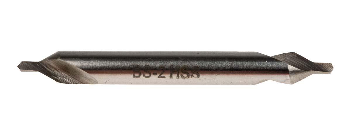 RS PRO HSS double ended centre drill, 1.6mm Diameter, 45mm Overall