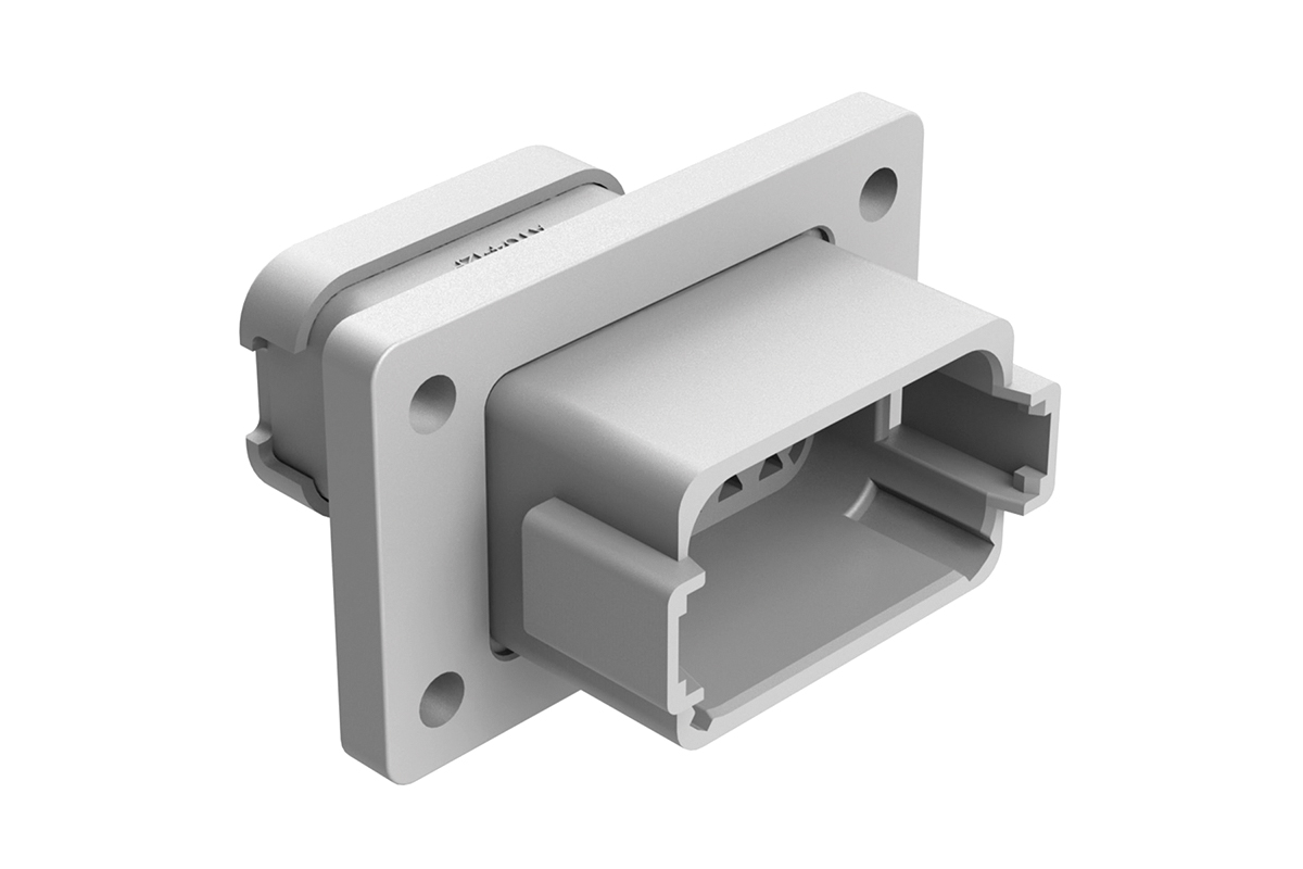 Amphenol Industrial, AT Automotive Connector Socket Grey Panel Mount 12 Way AT04-12PA-LE07