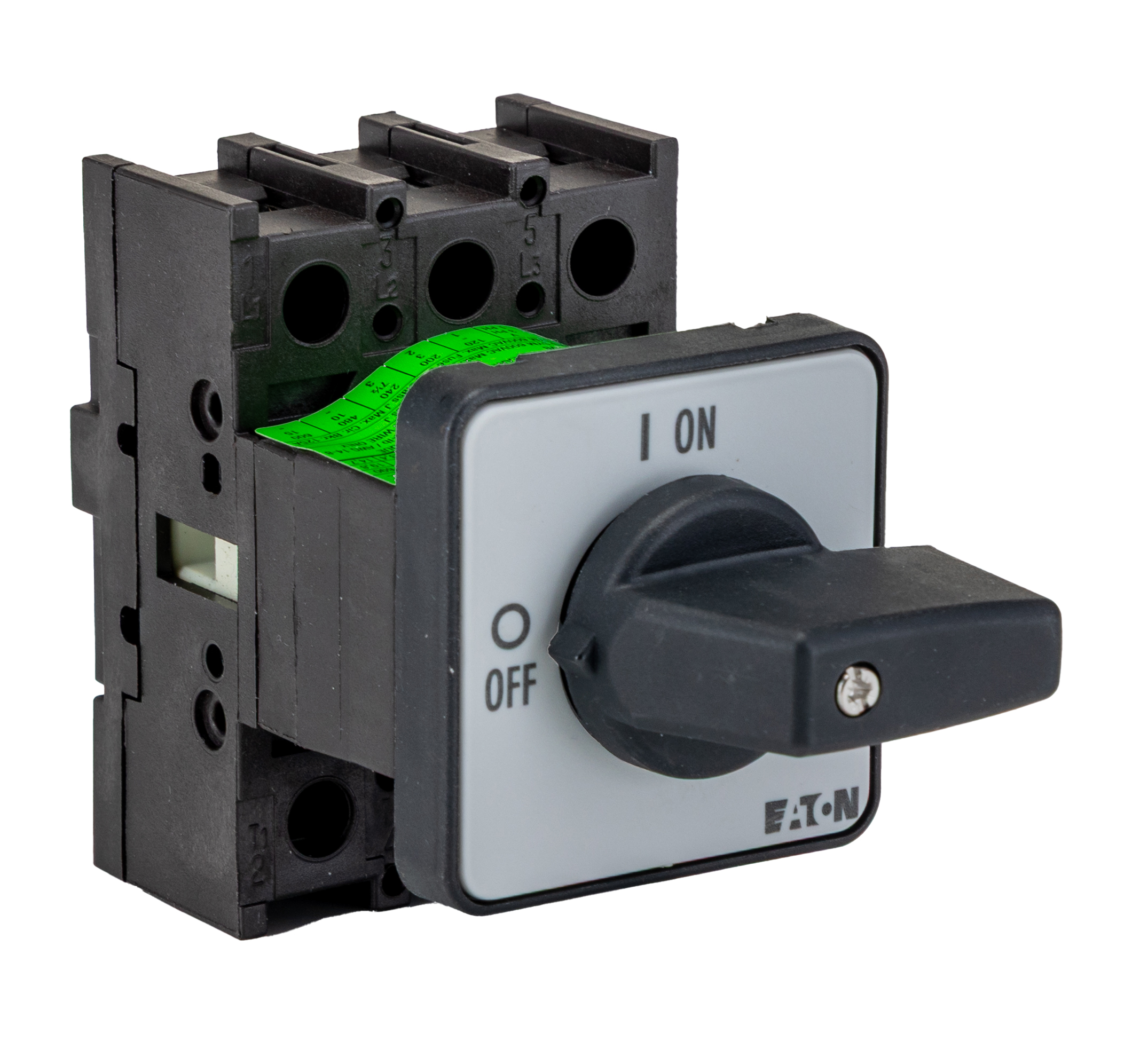 Eaton 3 Pole Flush Mount Isolator Switch - 32A Maximum Current, IP65