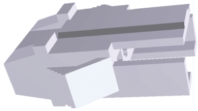 TE Connectivity, EI Female Connector Housing, 2.5mm Pitch, 3 Way, 1 Row
