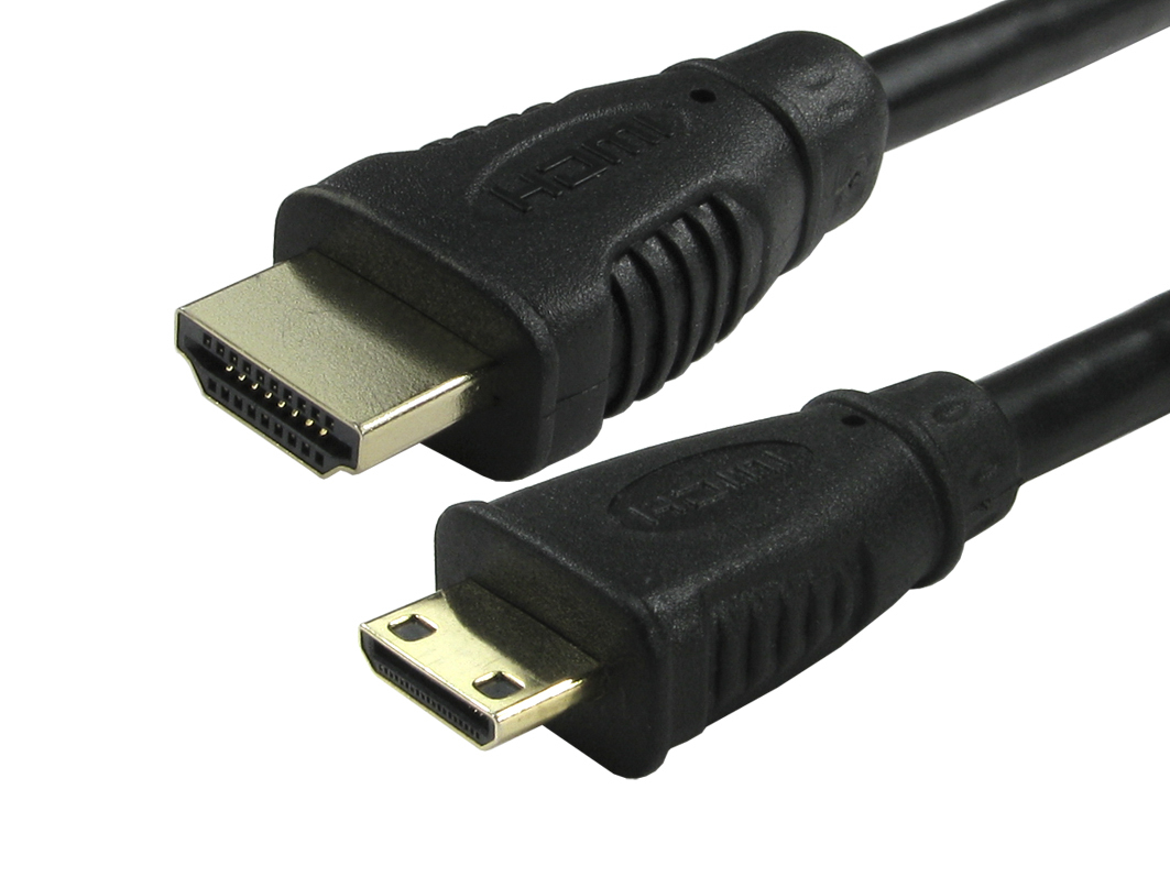 RS PRO, 2m Male HDMI to Male Mini HDMI 4K