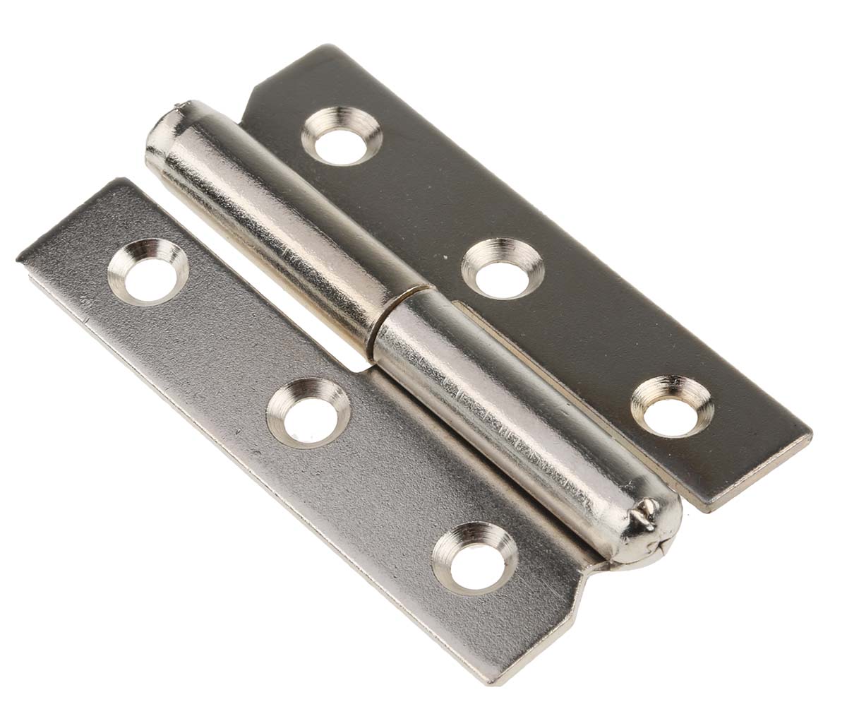 Pinet Steel Butt Hinge with a Lift-off Pin, Screw Fixing, 50mm x 30mm x 1.2mm