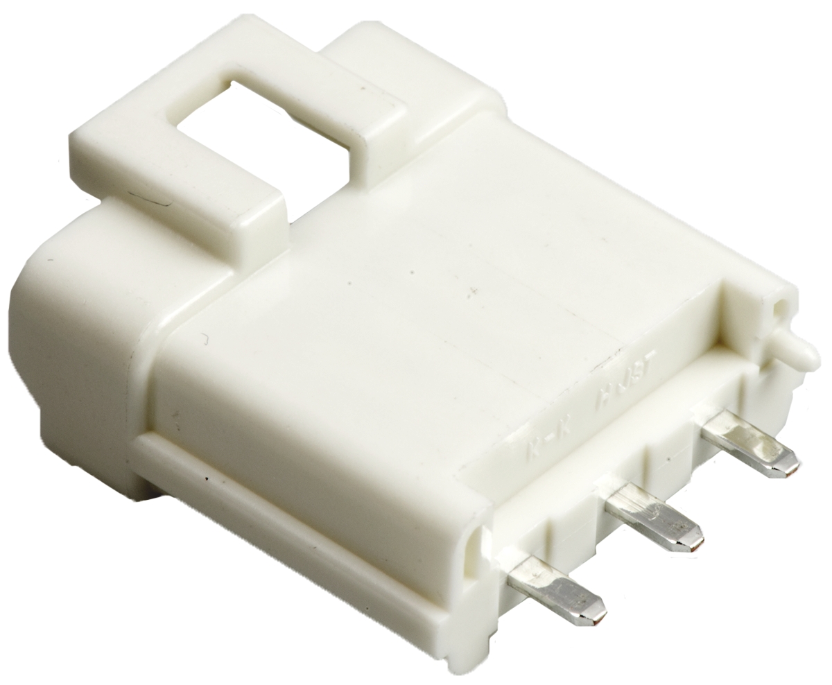 JST WPJ Series PCB Header, 3 Contact(s), 5.0 mm Pitch, 1 Row, Shrouded