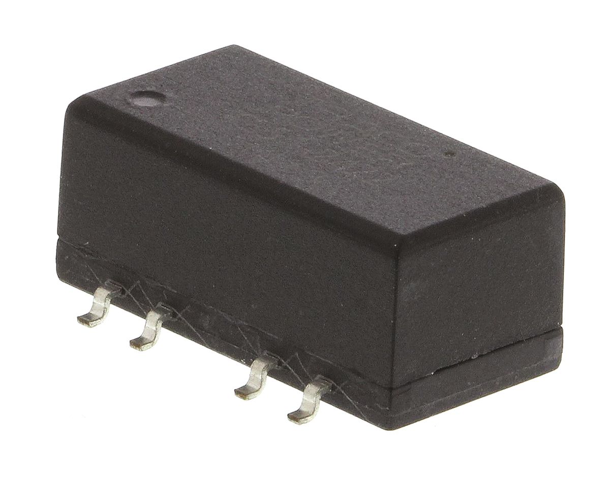 TRACOPOWER TES 1 DC-DC Converter, ±12V dc/ ±42mA Output, 21.6 → 26.4 V dc Input, 1W, Surface Mount, +85°C Max