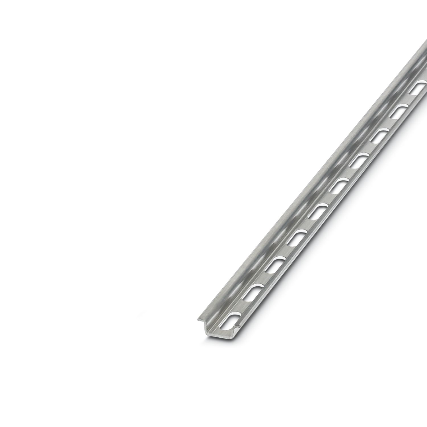 Phoenix Contact Aluminium Perforated DIN Rail, Mini Top Hat Compatible, 2m x 5.5mm x 15.5mm