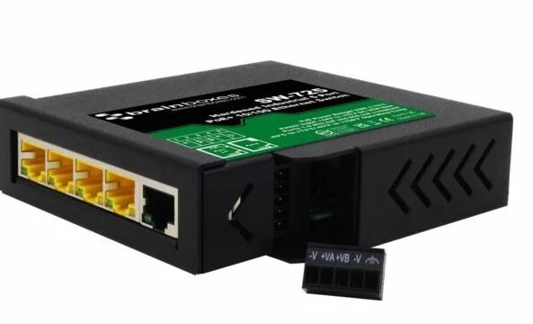 Brainboxes Unmanaged 5 Port Ethernet Switch