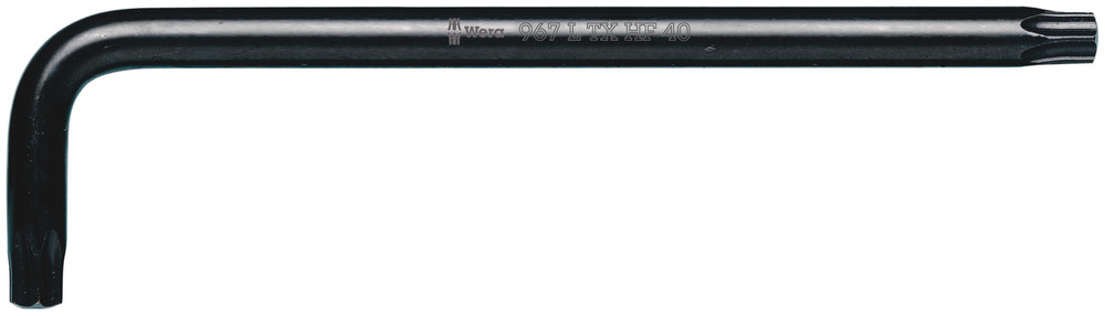Wera 1-Piece Torx Key, 96 mm Size, L Shape, Extra Long Arm