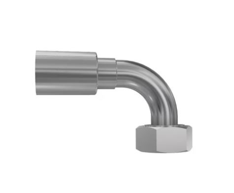 Parker Hydraulic Swivel 1/4 in Hose to M16 x 1.5 Female, 1CF48-10-4
