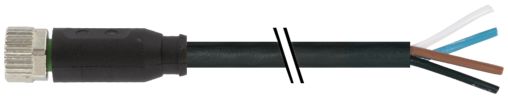Murrelektronik Limited Female 4 way M8 to Connector Cable, 5 m
