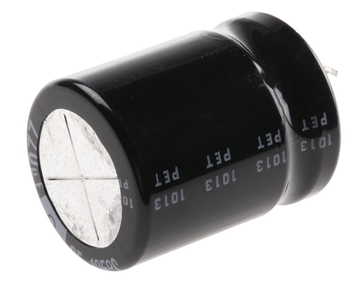 Nichicon 220μF Aluminium Electrolytic Capacitor 200V dc, Snap-In - LGU2D221MELY