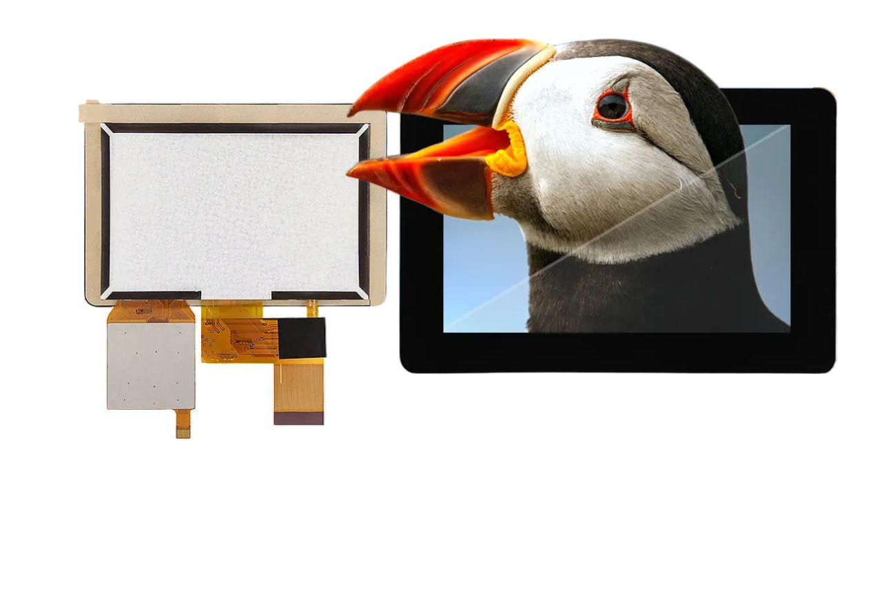 Riverdi RVT43HLTNWC00-B TFT TFT LCD Display / Touch Screen, 4.3in, 480 x 272pixels