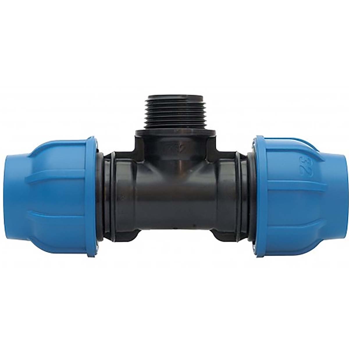 Georg Fischer Plastic Pipe Fitting, 90° Tee, 25mm