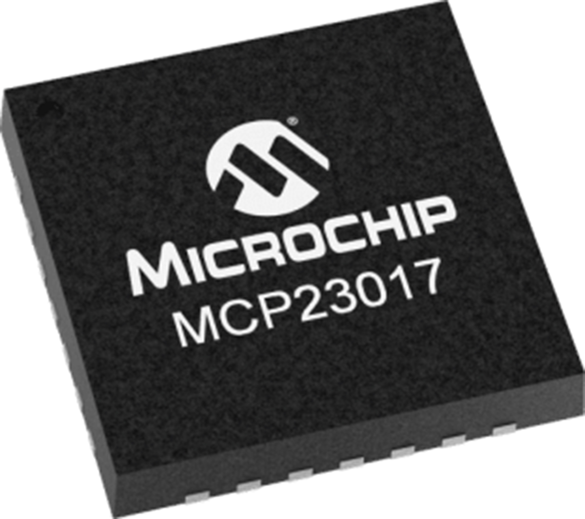 Microchip 16-Channel I/O Expander I2C 28-Pin QFN, MCP23017T-E/ML