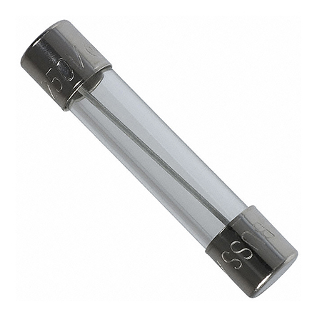 Eaton 12A F Glass Cartridge Fuse, 6.3 x 32mm