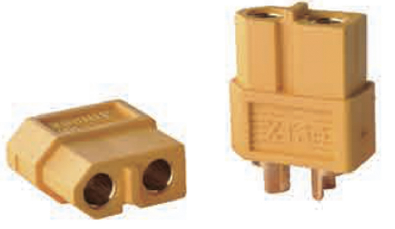 RS PRO Compact Power Connector Socket, 2P, 60A, 500 V dc