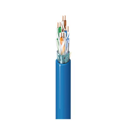 Belden10GB24C, 500m Cat6a, Blue Unterminated to Unterminated, U/UTP Shielded, Unterminated LSZH Sheath