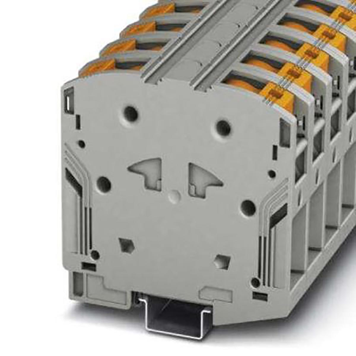 Phoenix Contact PTPOWER 50 Series Grey Component Terminal Block, 10 → 70mm², Push In Termination