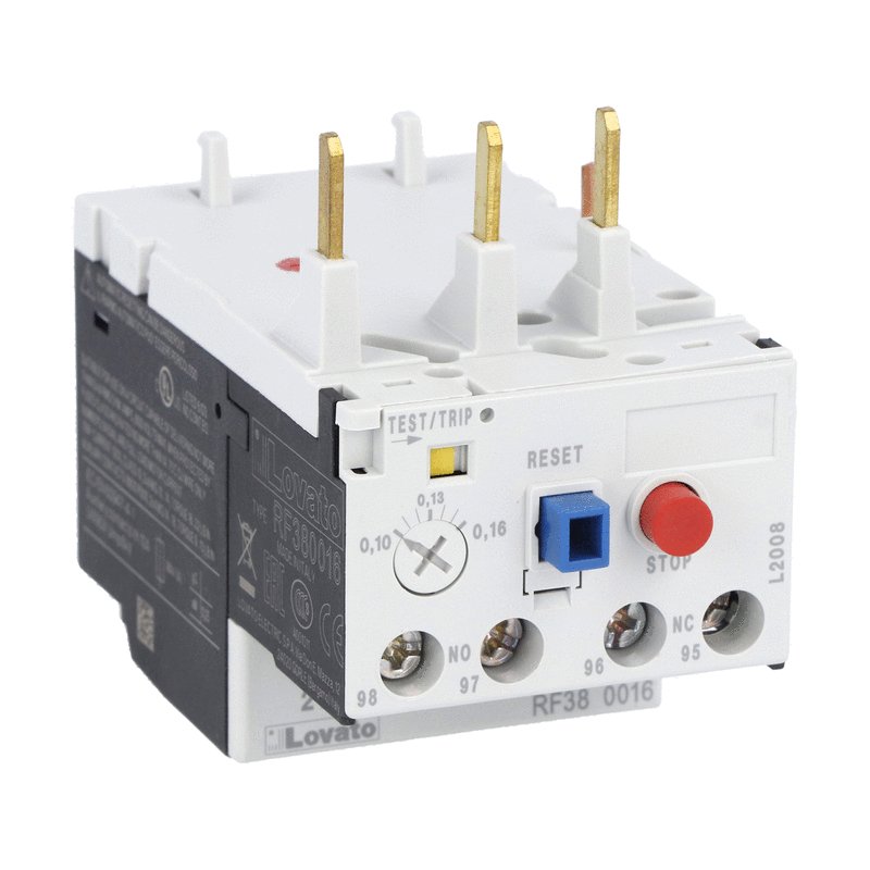 Lovato RF38 Thermal Overload Relay, 24 → 32 A F.L.C, 32 A Contact Rating, 690 Vac, 3P