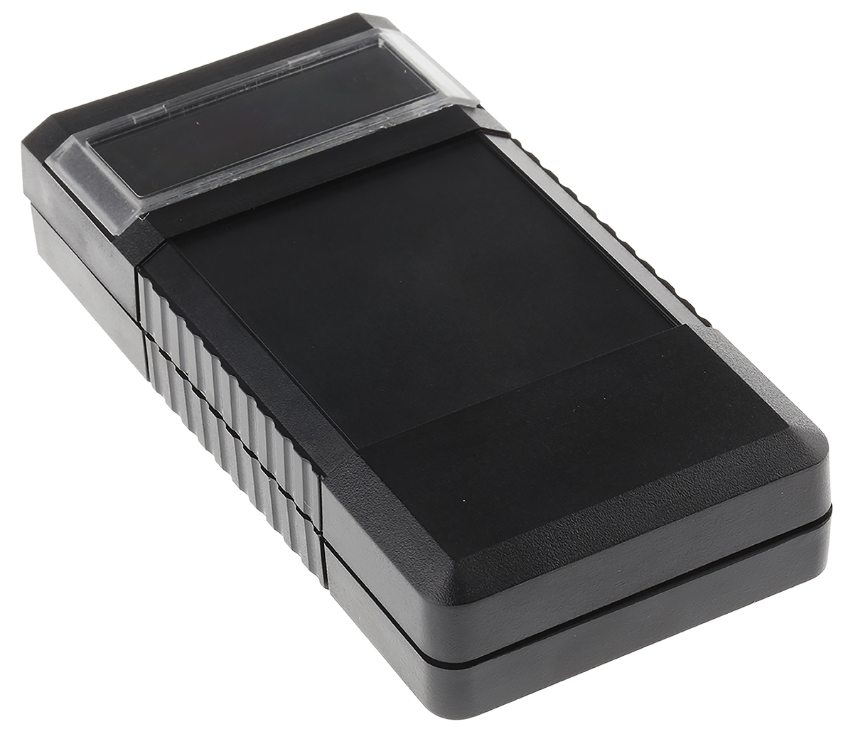 Bopla BOS Series Black, Transparent ABS Handheld Enclosure, Integral Battery Compartment, Display Window, IP40, 120 x