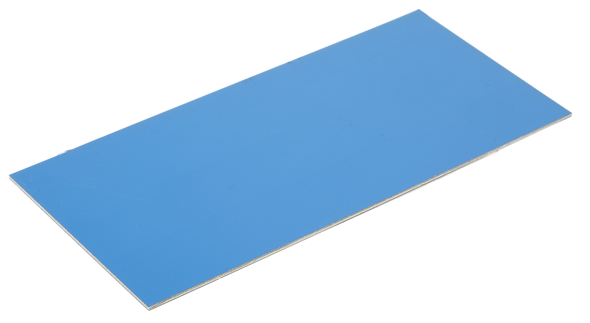 03-5189, Single-Sided Copper Clad Board FR4 With 30μm Copper Thick, 100 x 220 x 1.6mm