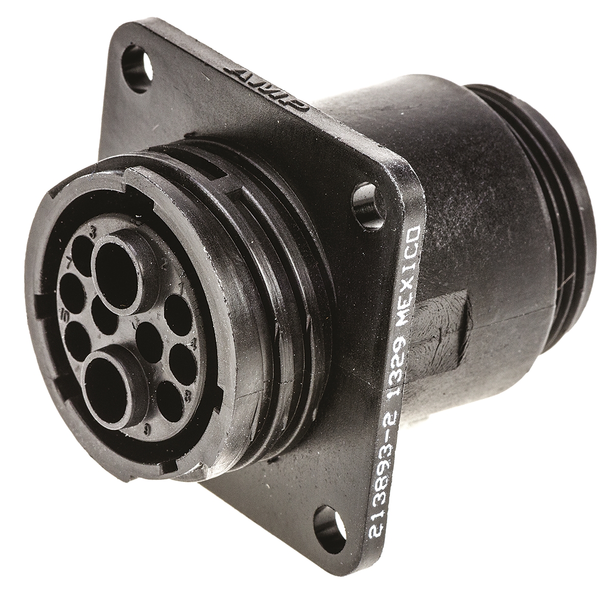 TE Connectivity Circular Connector, 10 Contacts, Panel, Standard Connector, Socket, Female, IP67, CPC Series