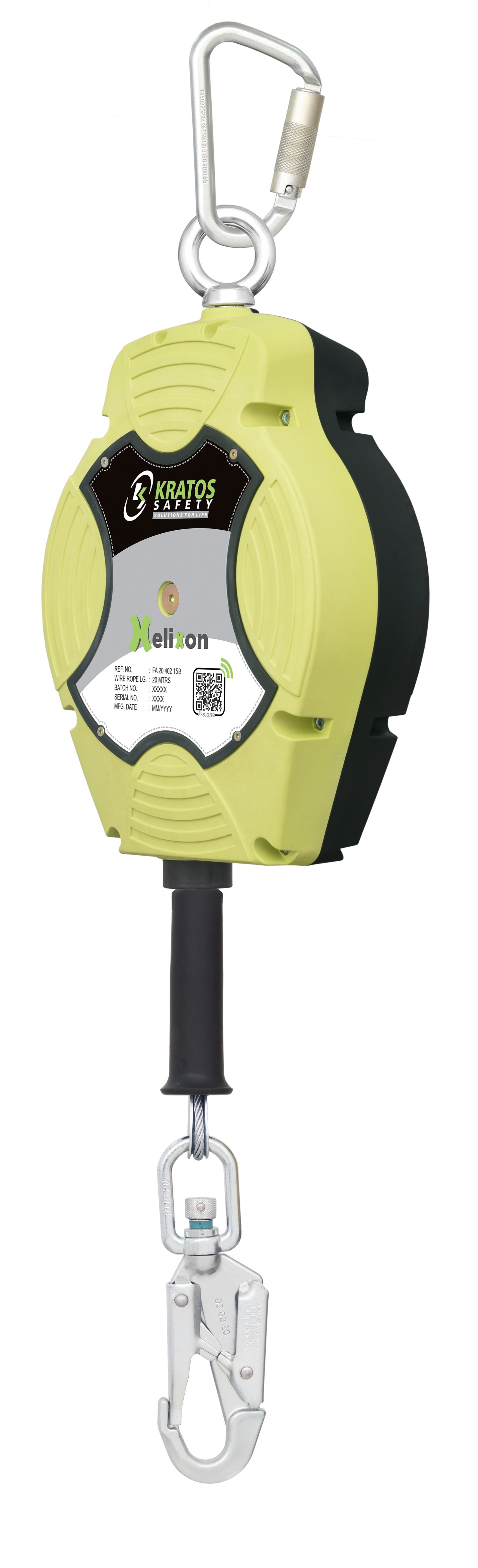 KRATOS SAFETY Fall Arrester Polyamide Single