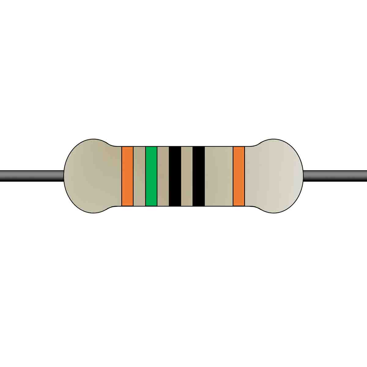 Yageo 150Ω Metal Film Fixed Resistor 0.25W ±1% MFR-25FTE52-150R