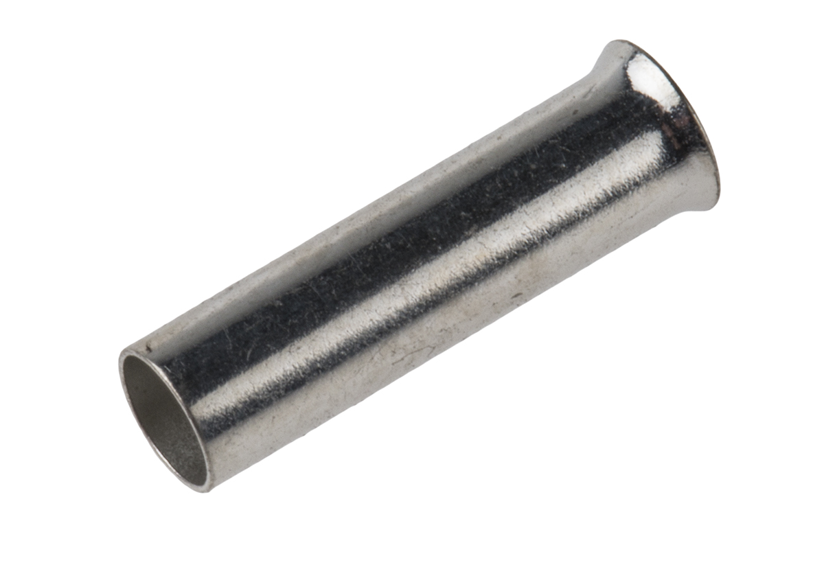 JST, WE Crimp Bootlace Ferrule, 12mm Pin Length, 2.8mm Pin Diameter, 4mm² Wire Size