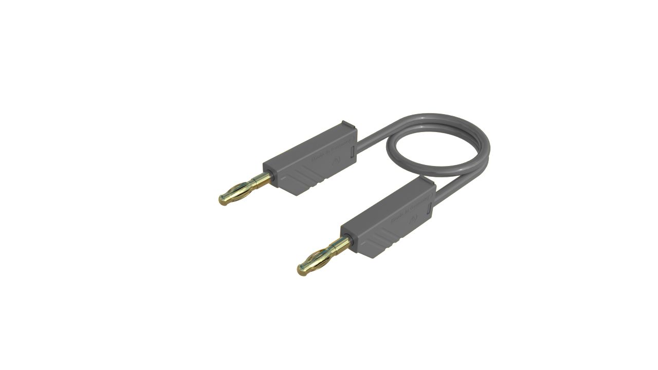 Hirschmann Test & Measurement Test Probes, 32A, 60V dc, Grey, 1m Lead Length