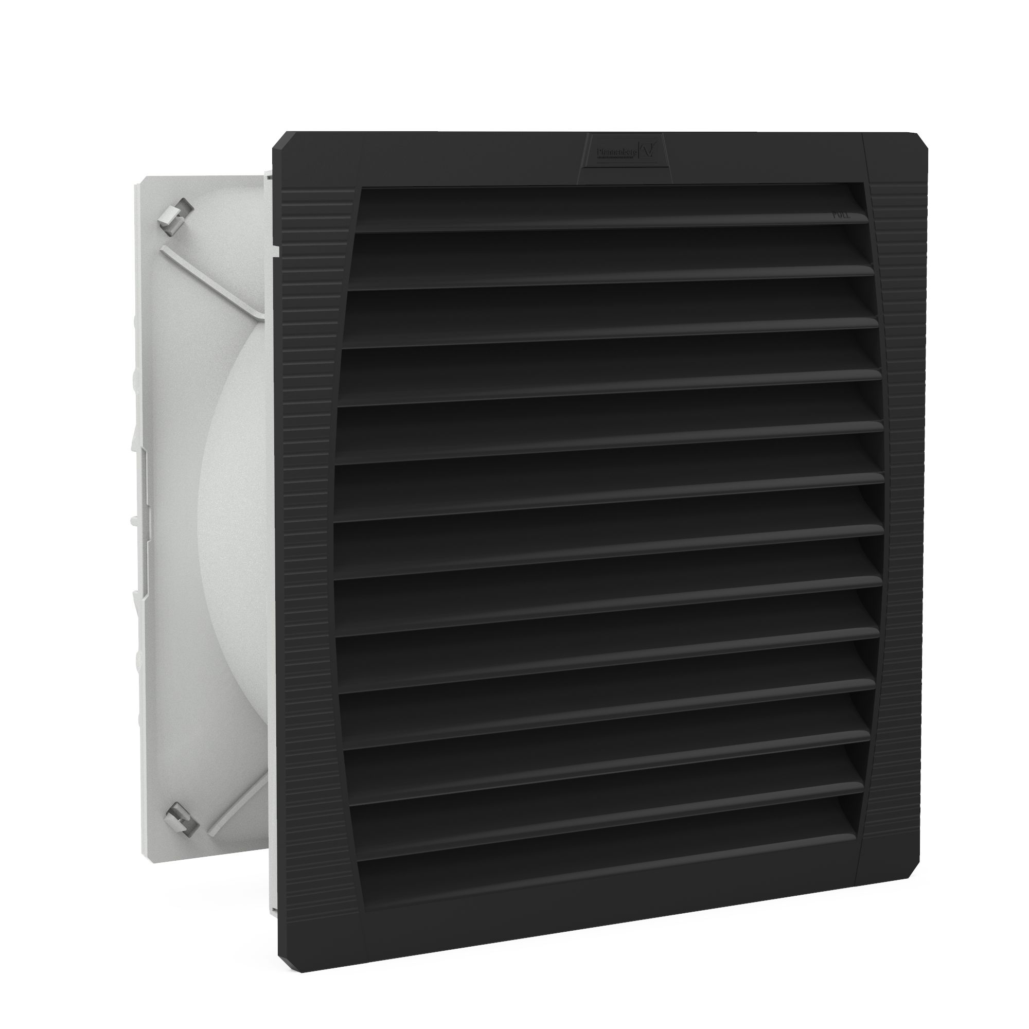 Pfannenberg PF 65.000 Series Filter Media, 24 V, ac Operation, 370m³/h Filtered, 480m³/h Unimpeded, IP54, 284 x 284mm