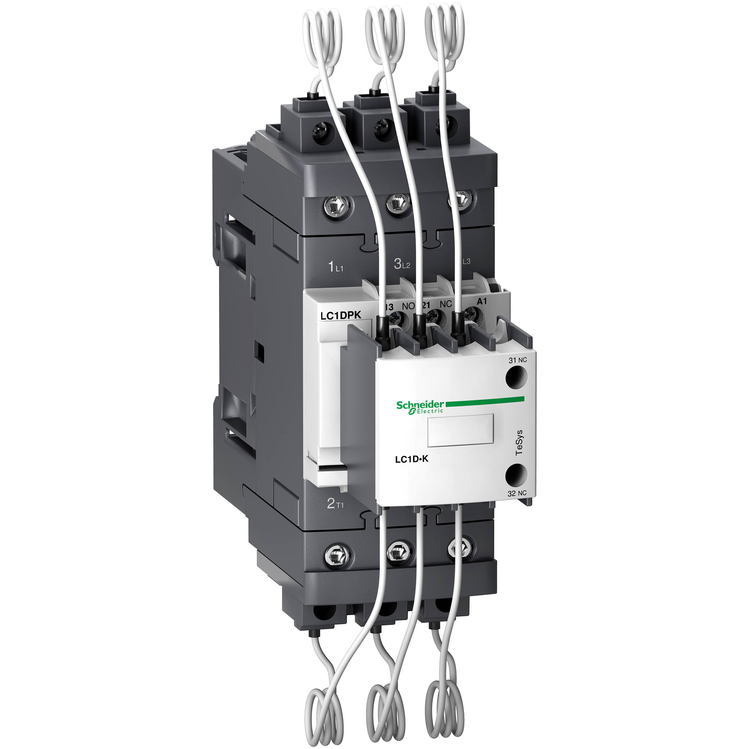 Schneider Electric TeSys D Contactor, 230 V ac Coil, 3-Pole, 2NC + 1NO