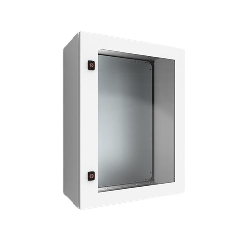 nVent HOFFMAN AD Series Lockable Mild Steel RAL 7035 Transparent Door, 250mm W, 300mm L for Use with Enclosures