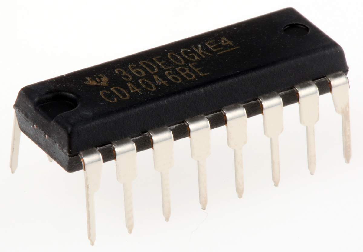 Texas Instruments CD4046BE, PLL Circuit 1 18 V 16-Pin PDIP