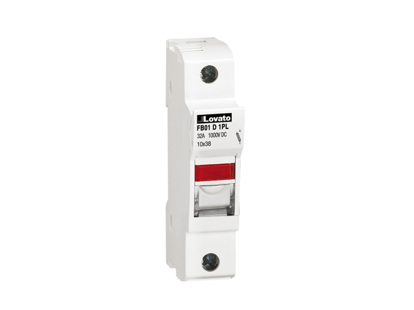 Lovato 32A Rail Mount Fuse Holder, 1P, 1kV