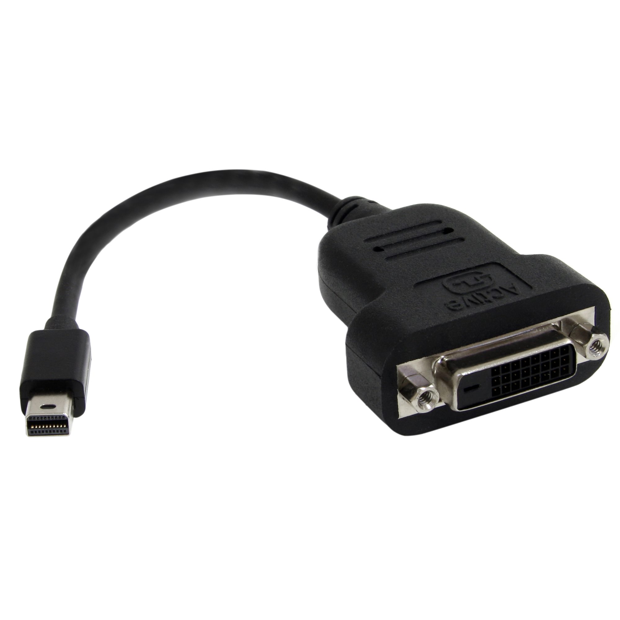 StarTech.com Mini DisplayPort to DVI Adapter, 120mm Length - 1920 x 1200 Maximum Resolution