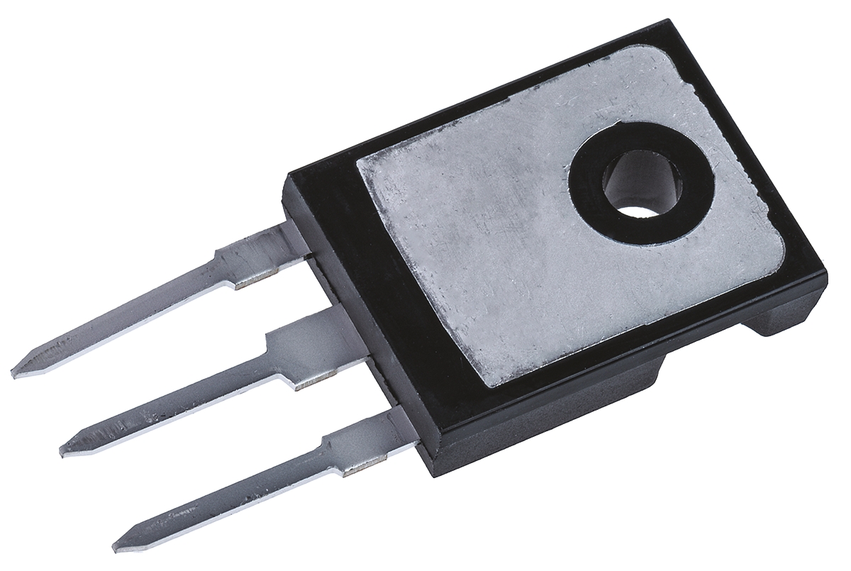 Vishay IRFP Type P-Channel MOSFET, 12 A, 200 V Enhancement, 3-Pin TO-247
